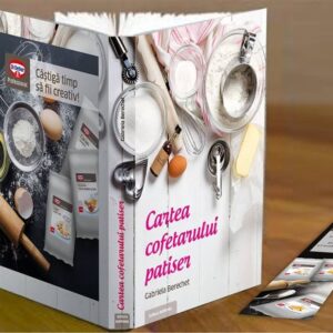 Pachet Cartea Bucatarului si Cartea Cofetarului Patiser. Transport GRATUIT.
