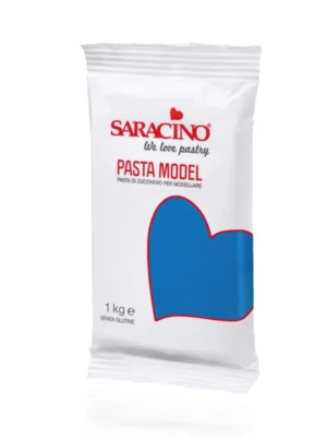 Model Paste Albastru Saracino 1kg