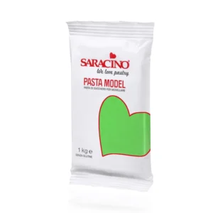 Model Paste Verde Deschis Saracino 1kg