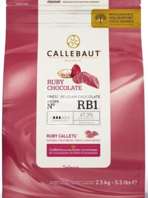 Ciocolata Callebaut Ruby