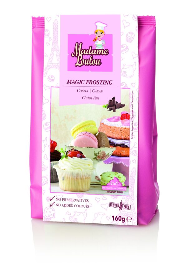 Magic frosting cacao mix gluten free