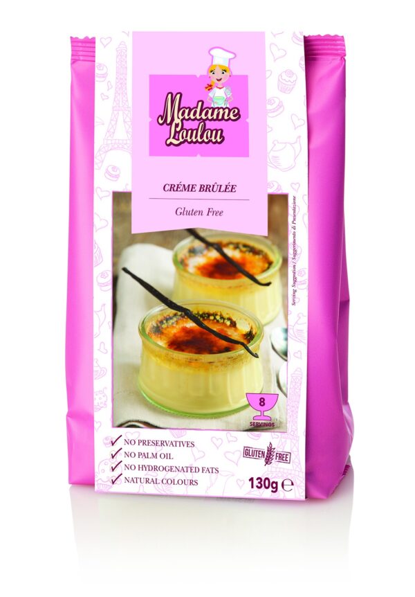 Creme brulee mix gluten free