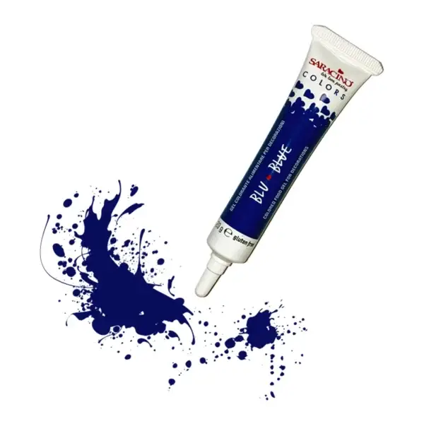 Colorant Alimentar Gel Albastru 20g Saracino