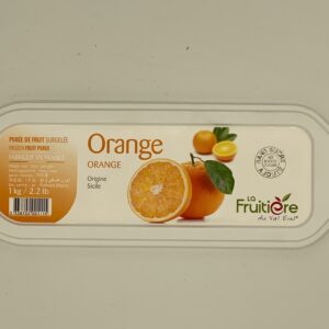 Piuree congelat din portocala Fruitiere 1 kg.