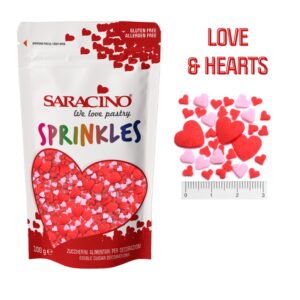 Sprinkles Saracino Love & Hearts 100g