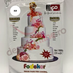 Pasta de Zahar FO Dekor Alb 1kg