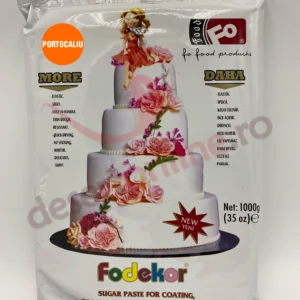 Pasta de Zahar FO Dekor Portocaliu 1kg