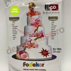 Pasta de Zahar FO Dekor Verde Deschis 1kg