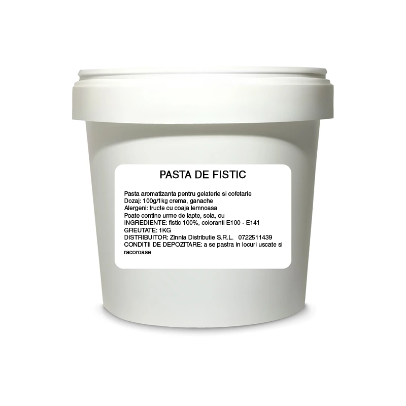 Pastă Aromatizantă de Fistic 100% Naturală 1kg