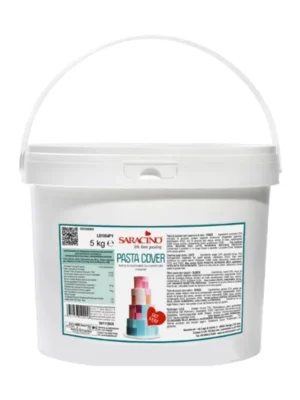 Pastă de Zahăr Saracino Pasta Cover Alb 5kg