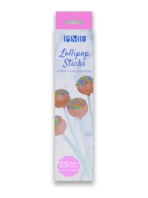 PME Set 25 Bete Lollipop 20cm