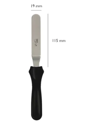 PME Spatula Lama Unghi 23cm - spatulă profesională cu lamă înclinată pentru decorarea și glazurarea torturilor