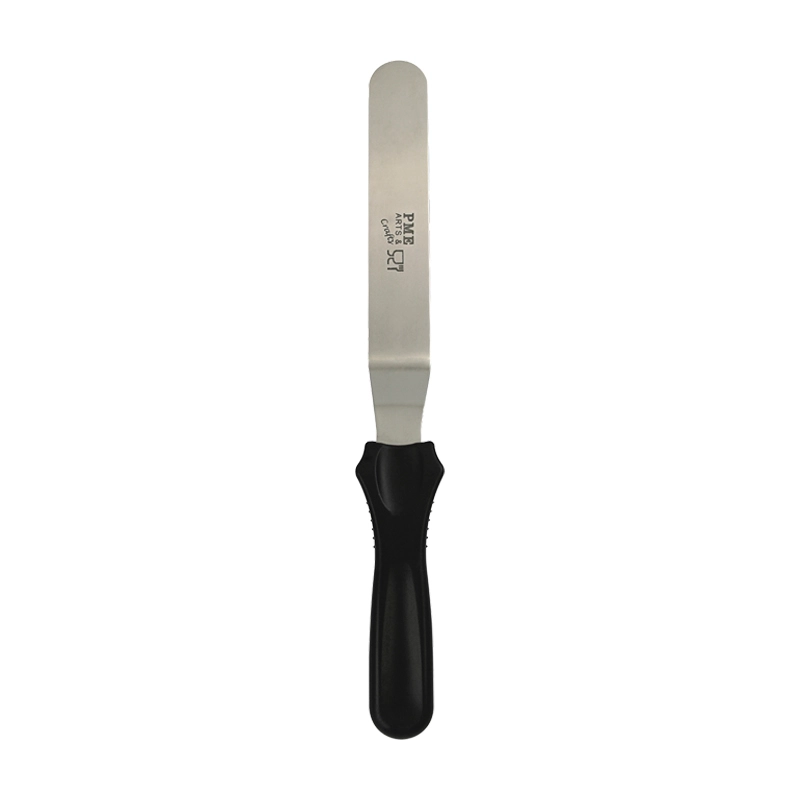 PME Spatula Lama Unghi 33cm - spatulă profesională cu lamă înclinată pentru decorarea și glazurarea torturilor