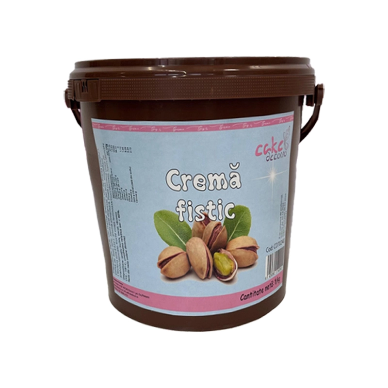 Cremă fistic 1Kg by Cakedecor
