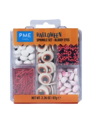 PME 5in1 Halloween Set Sprinkle Bloody Eyes