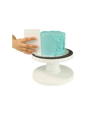 PME Racletă din Plastic cu Margine Dreaptă 133 - racletă din plastic cu margine dreaptă pentru finisarea torturilor cu cremă de unt și icing