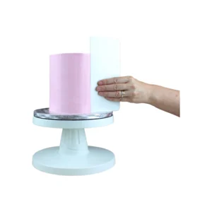 PME Racletă Side Scrapers Tall 200 - racletă din plastic cu margine dreaptă pentru finisarea torturilor cu cremă de unt și icing