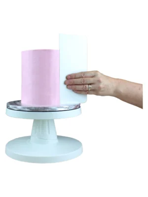 PME Racletă Side Scrapers Tall 200 - racletă din plastic cu margine dreaptă pentru finisarea torturilor cu cremă de unt și icing