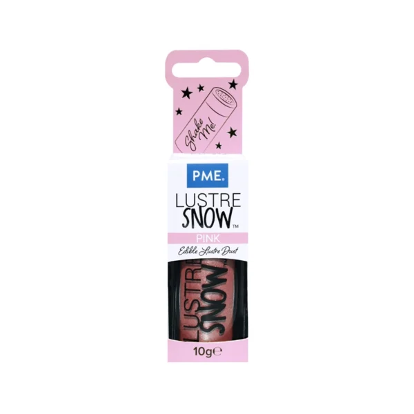 PME Dust Sclipici Roz Edible Lustre Snow 10g