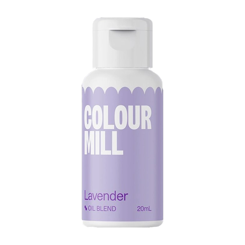 Colour Mill Colorant pentru Ciocolata LAVANDĂ 20ml - colorant pe bază de ulei pentru ciocolată