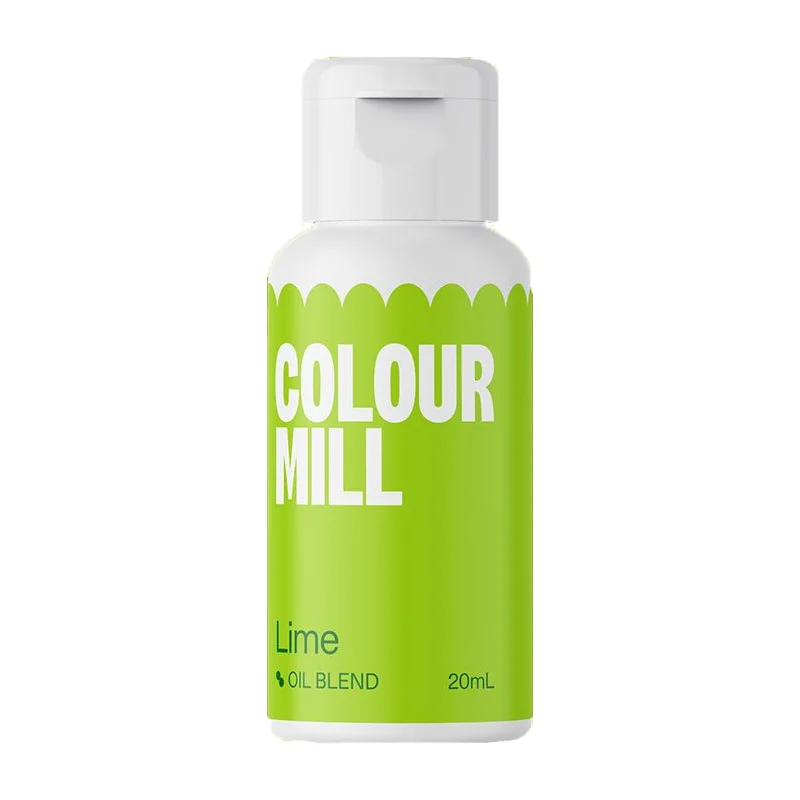 Colour Mill Colorant pentru Ciocolata LIME 20ml - colorant pe bază de ulei pentru ciocolată