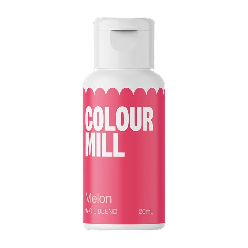 Colour Mill Colorant pentru Ciocolata PEPENE ROSU 20ml - colorant pe bază de ulei pentru ciocolată