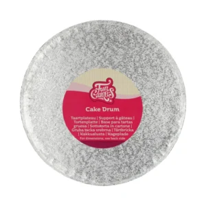 FunCakes Cake Drum Round Argintiu 33cm