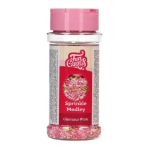 FunCakes Sprinkle Medley Glamour Pink 65g
