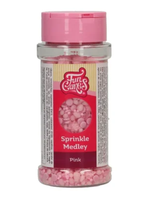 FunCakes Sprinkle Medley Pink 70g