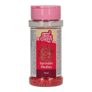 FunCakes Sprinkle Medley Red 70g