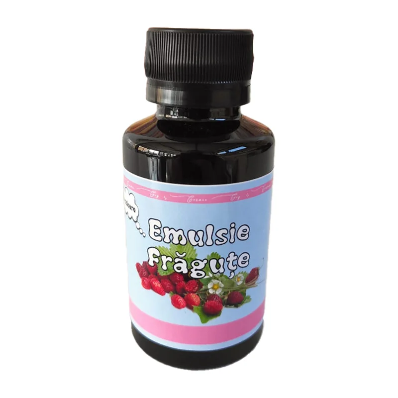 CakeDecor Emulsie Fragute 100ml - Ideală pentru blaturi, creme, prăjituri și glazuri. Aromă stabilă la coacere, intensă și naturală.